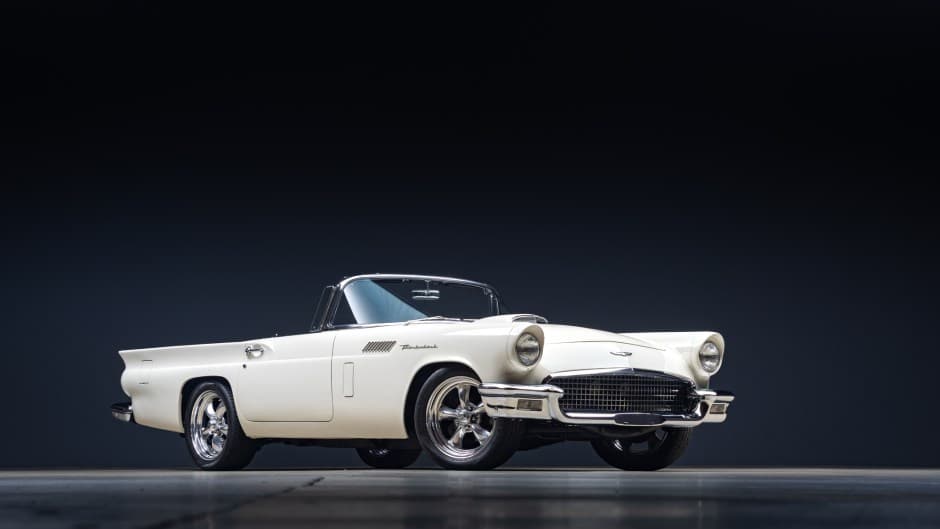 1957 Ford Thunderbird (1955-1957) sold for $45,750