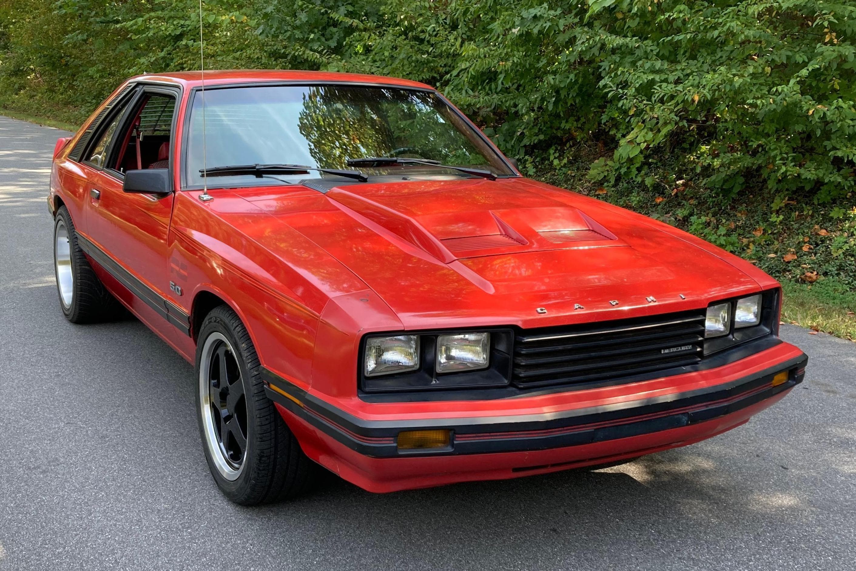 1982 Mercury Capri sold for $7,180