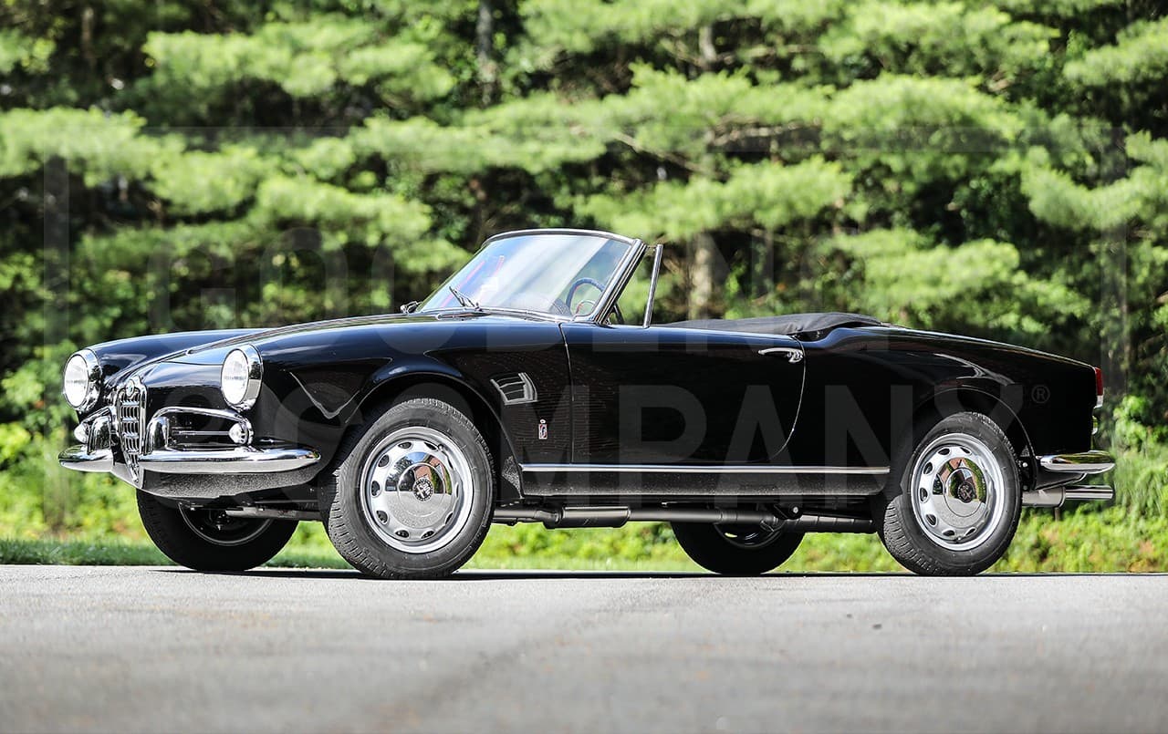 1959 Alfa Romeo Giulietta Spider sold for $137,500