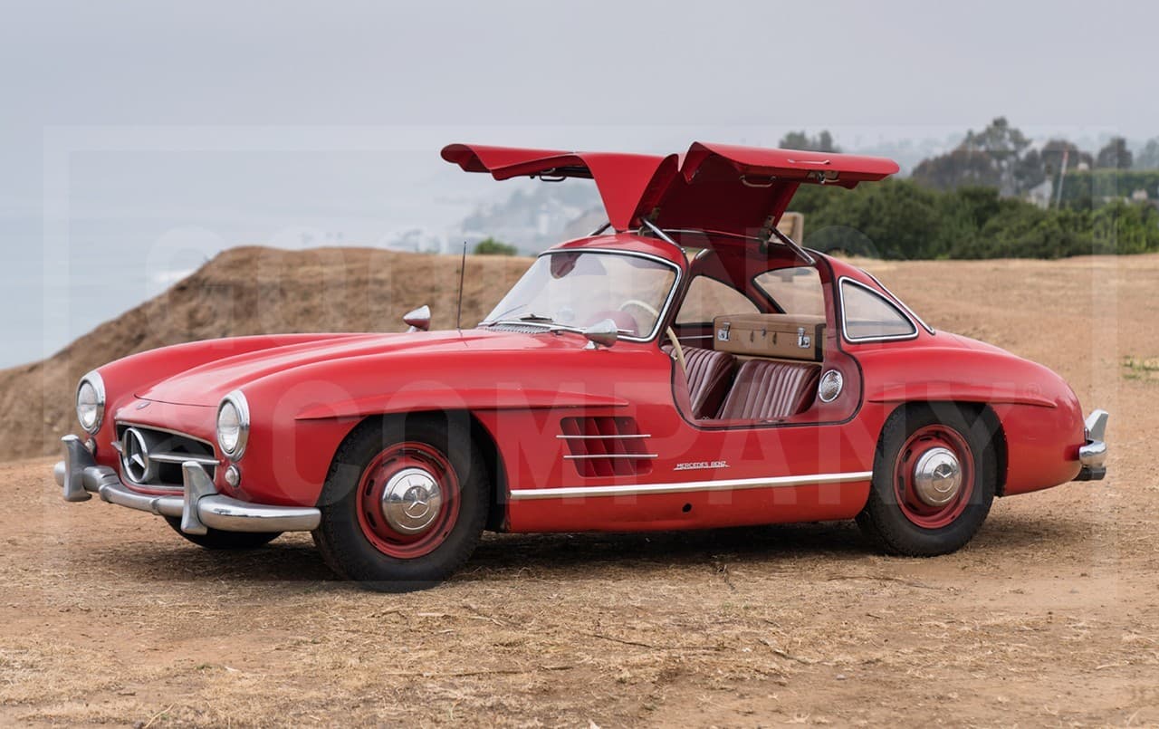 1956 Mercedes-Benz 300 SL Gullwing sold for $1,127,500