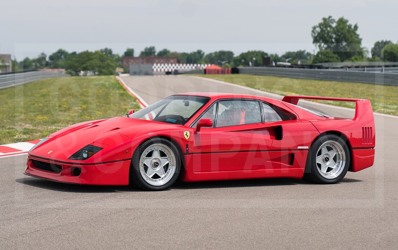 1991 Ferrari F40 sold for $1,050,000