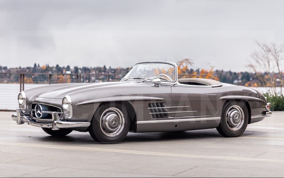 1958 Mercedes-Benz 300 SL Roadster sold for $1,072,500