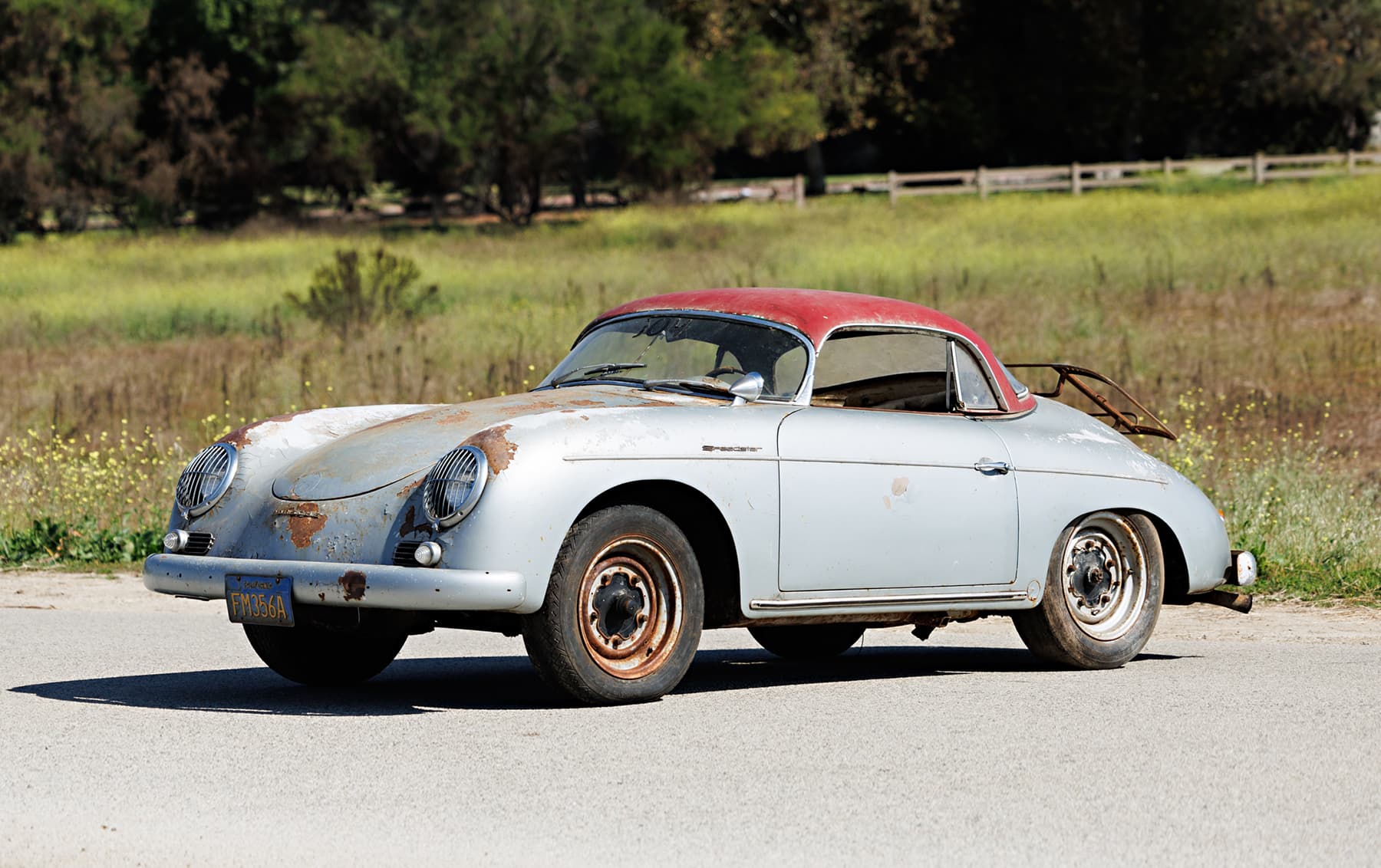1957 Porsche 356 A Speedster sold for $269,500