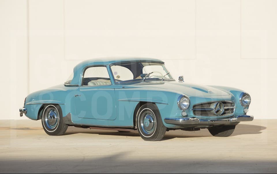 1962 Mercedes-Benz 190 SL sold for $110,000