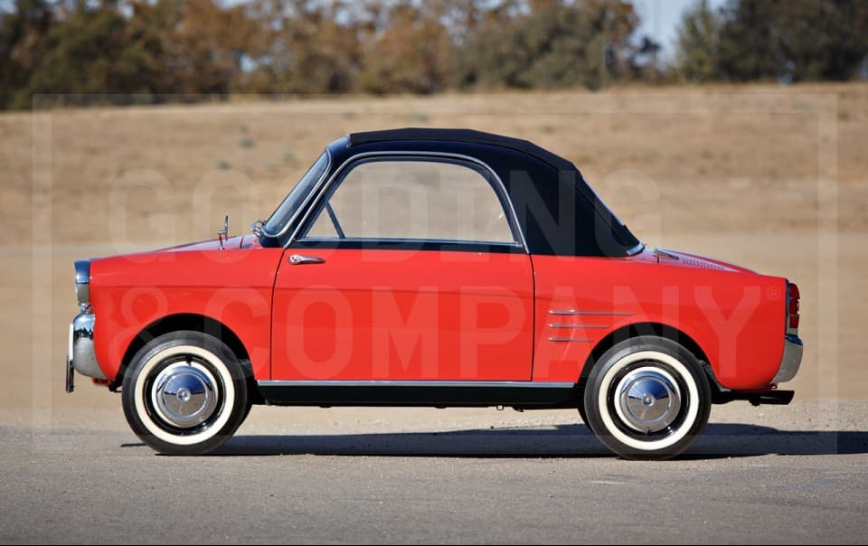 1959 Autobianchi Bianchina Trasformabile sold for $50,600