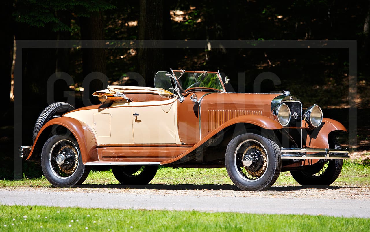 1929 Studebaker President Eight Roadster sold for $56,000