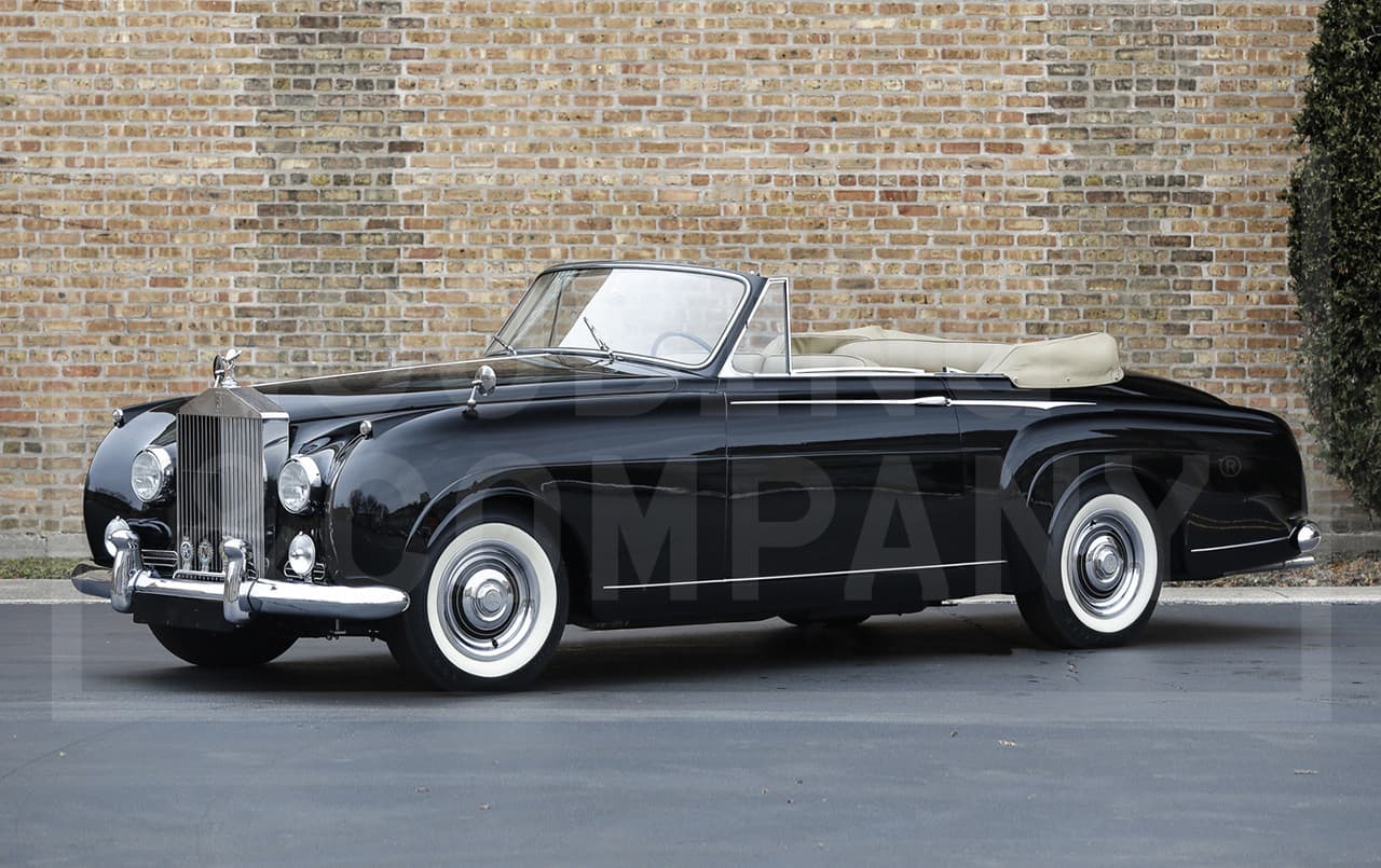 1957 Rolls-Royce Silver Cloud I Drophead Coupe sold for $417,500