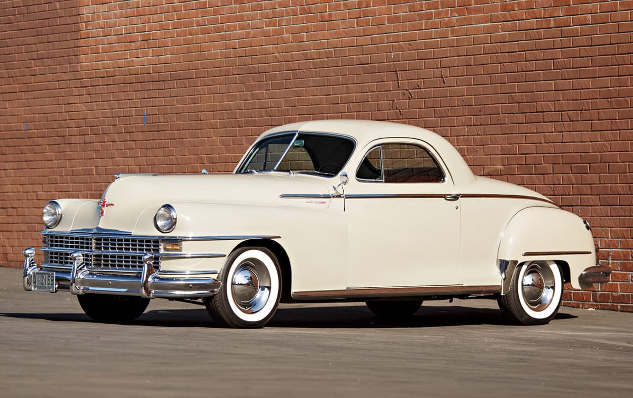 1948 Chrysler New Yorker Three-Passenger Business Coupe sold for $80,300