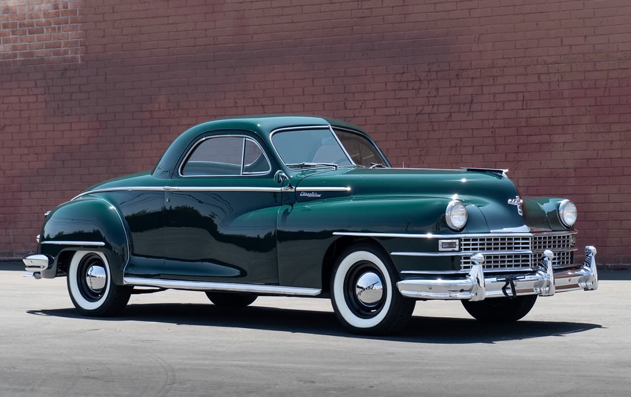 1948 Chrysler Windsor Three-Passenger Business Coupe sold for $28,600