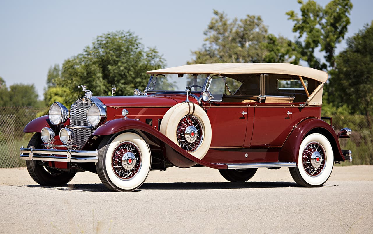 1931 Packard 840 Deluxe Eight Phaeton sold for $0
