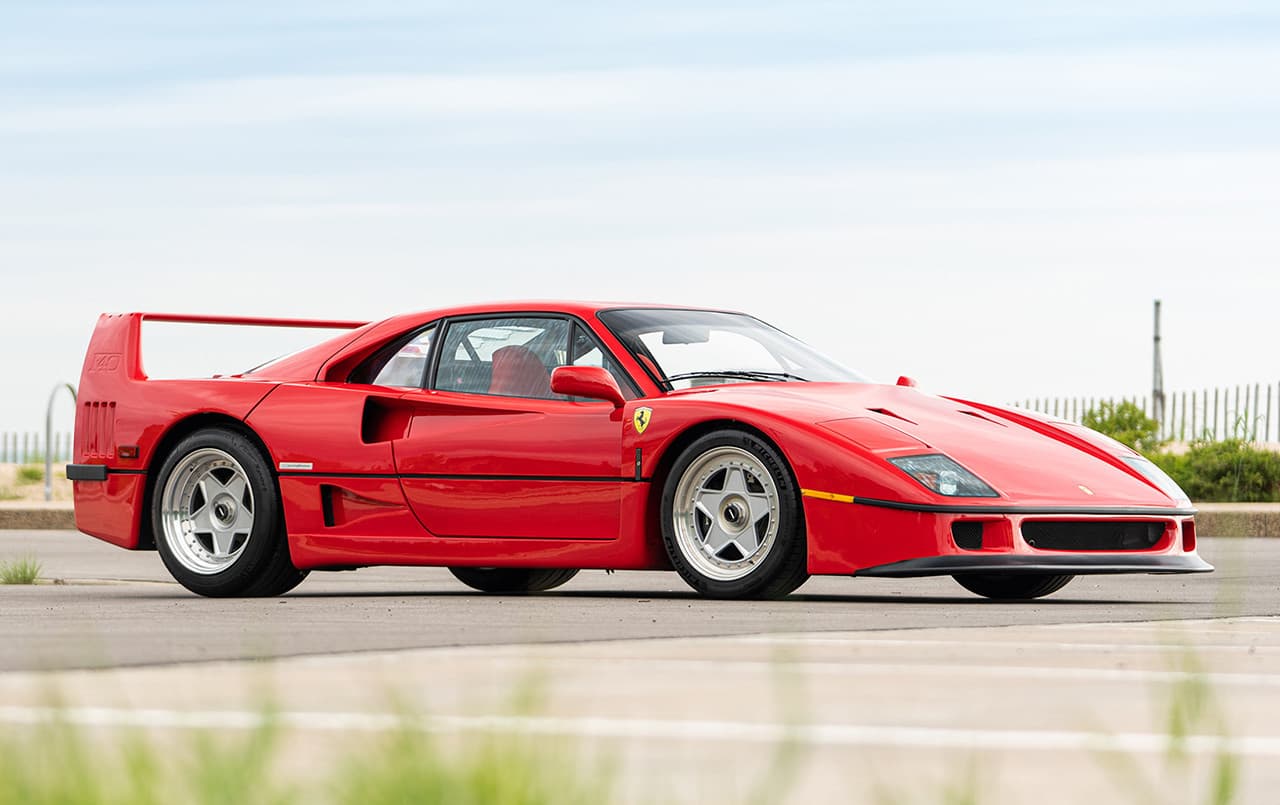 1992 Ferrari F40 sold for $1,628,000