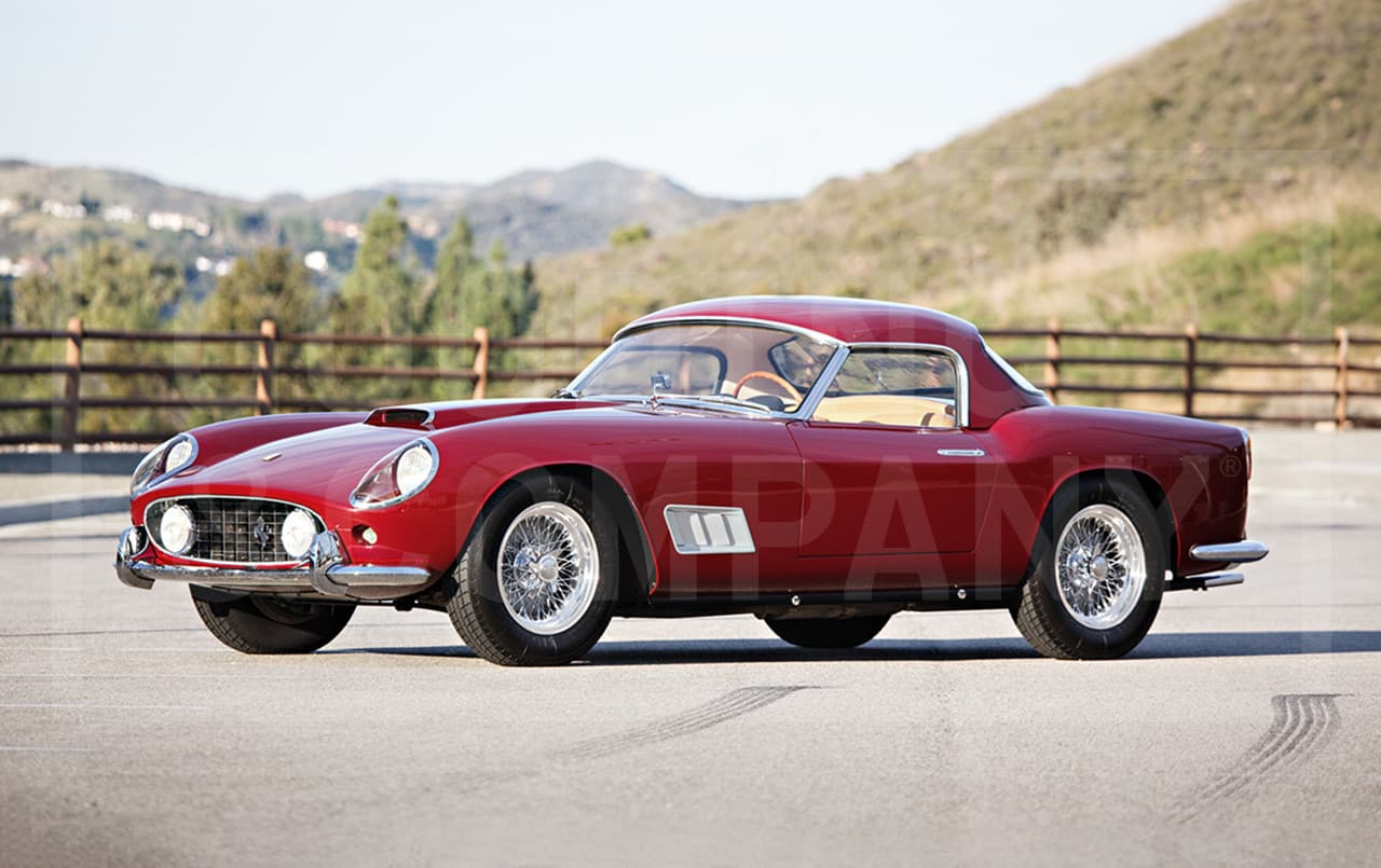 1958 Ferrari 250 GT LWB California Spider sold for $0
