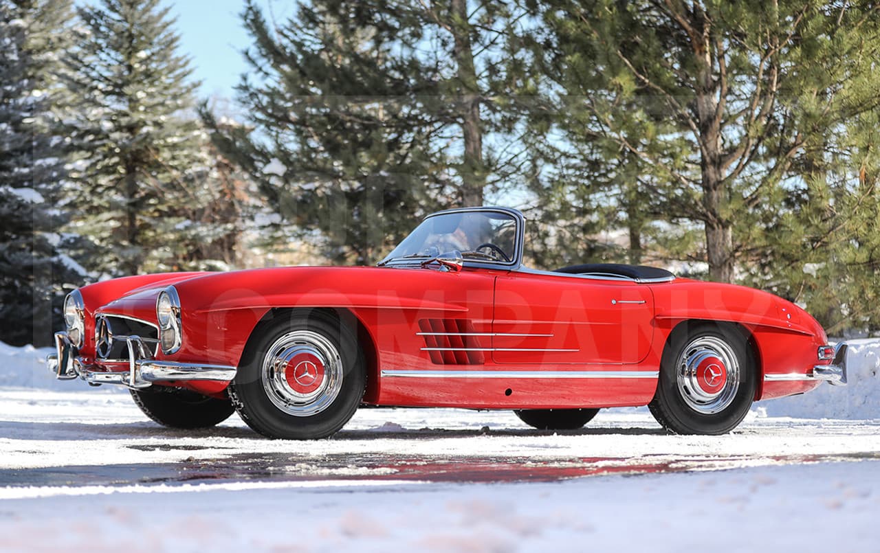 1958 Mercedes-Benz 300 SL Roadster sold for $940,000