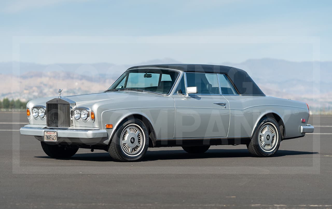 1988 Rolls-Royce Corniche II Convertible sold for $56,000