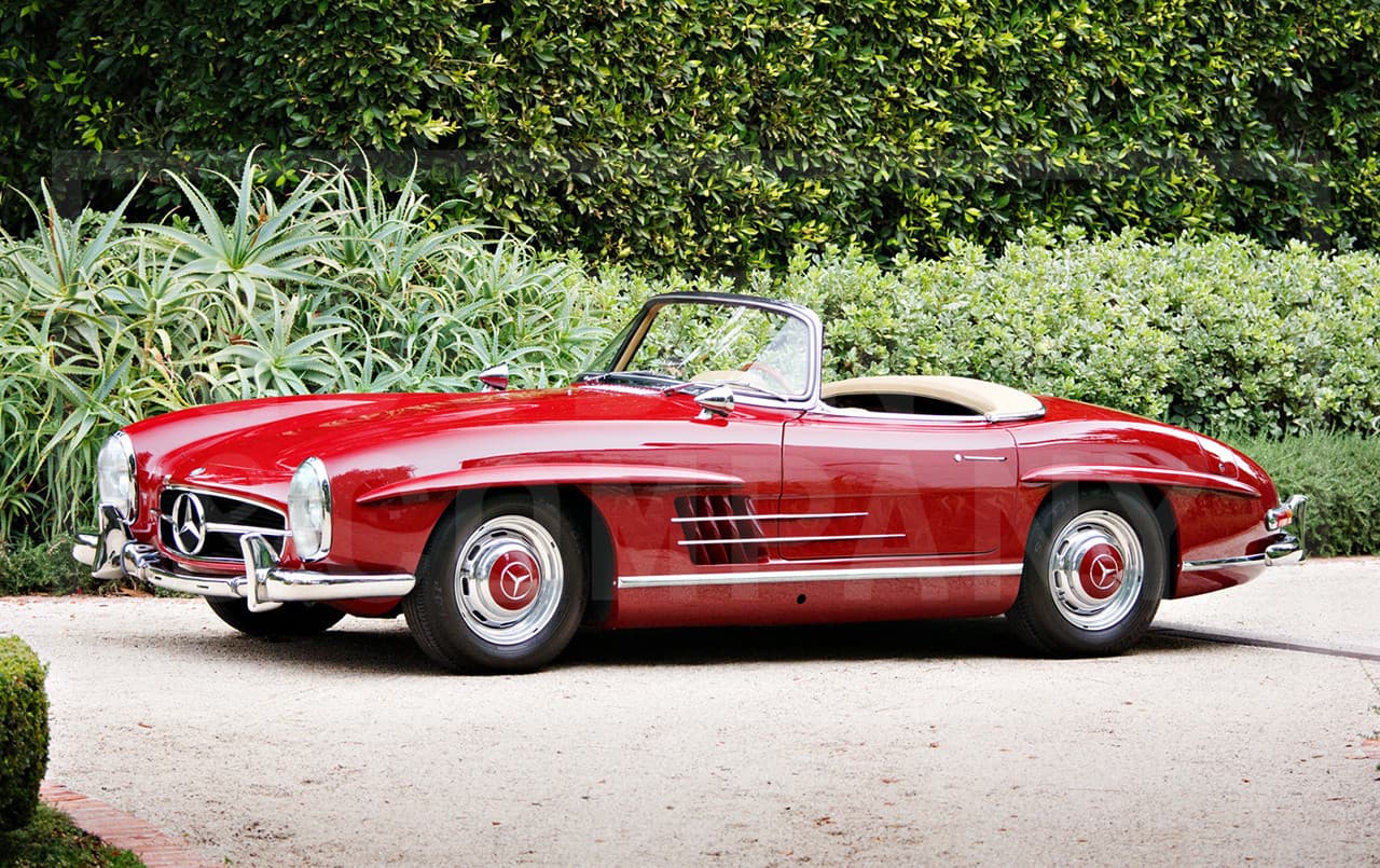 1961 Mercedes-Benz 300 SL Roadster sold for $775,000