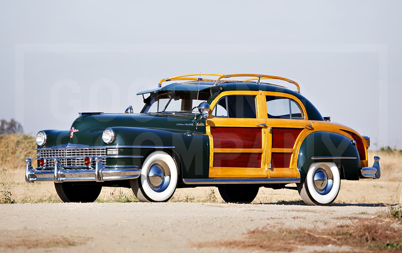 1947 Chrysler Town and Country Sedan sold for $159,600