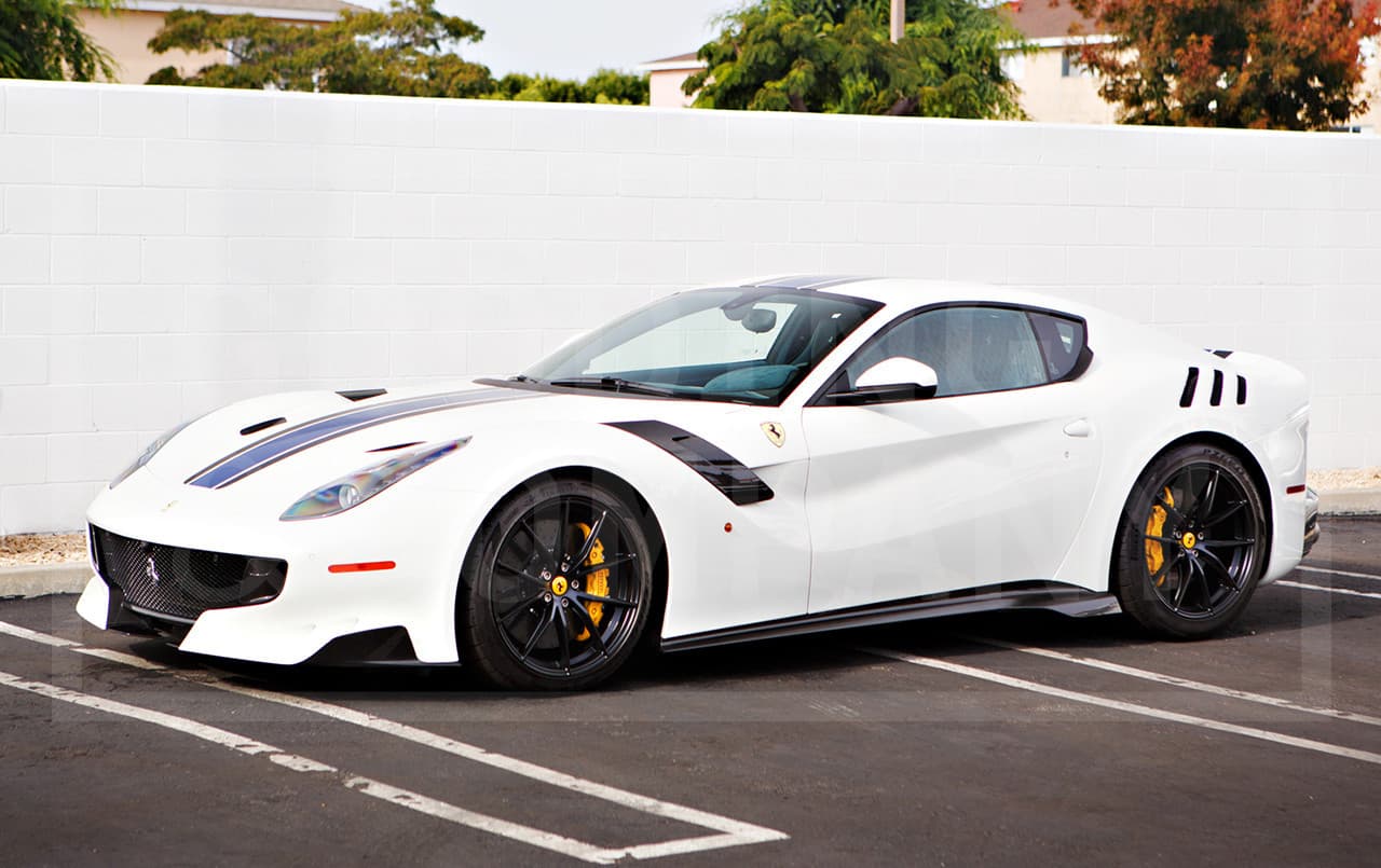 2017 Ferrari F12tdf sold for $0