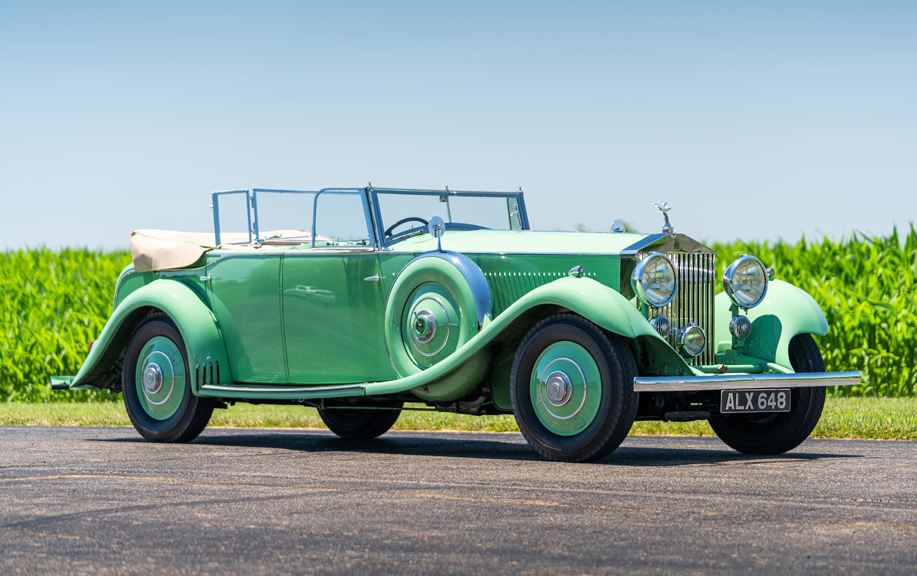 1933 Rolls-Royce Phantom II Continental Tourer sold for $456,000