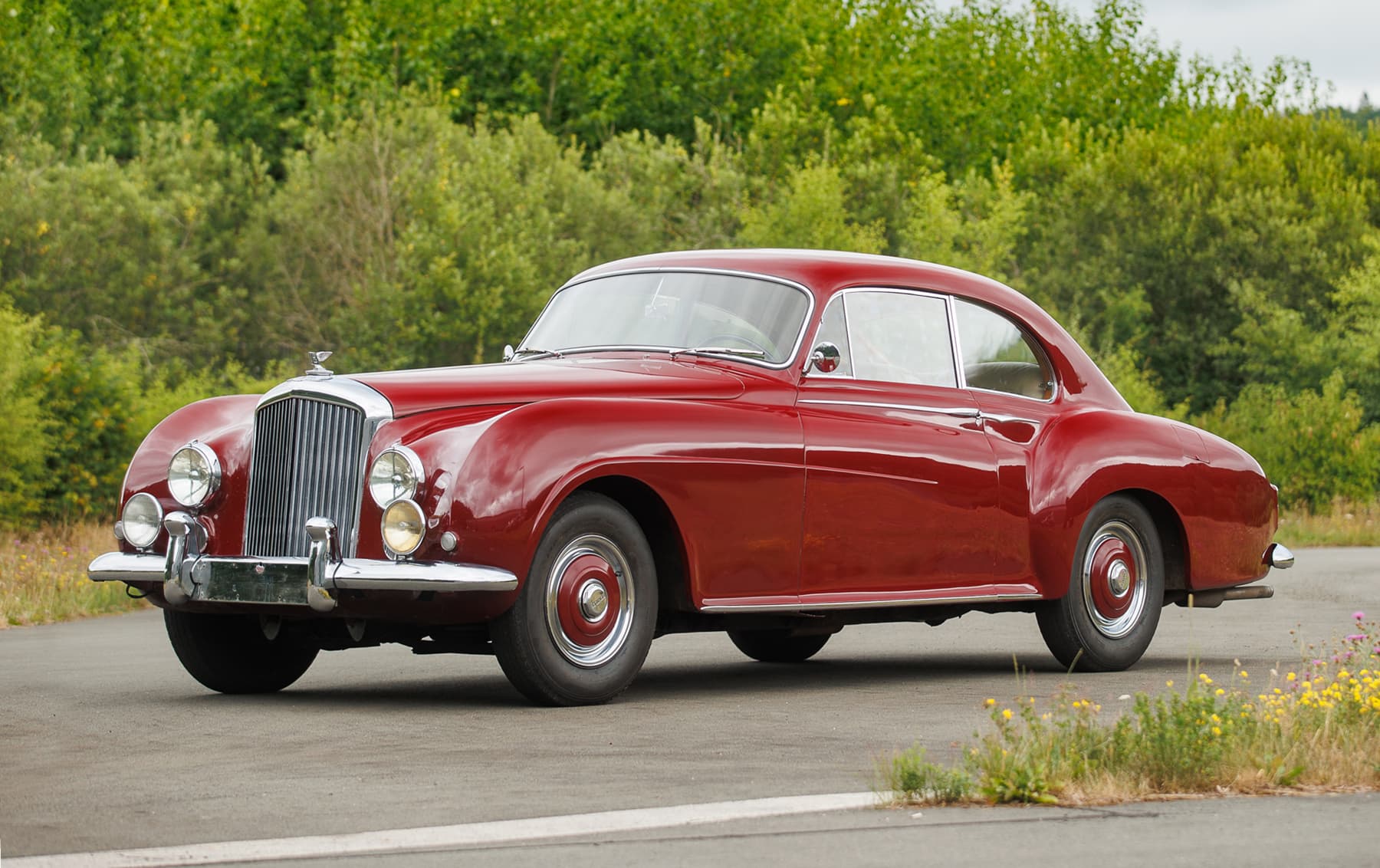 1955 Bentley R-Type Continental Fastback sold for $0