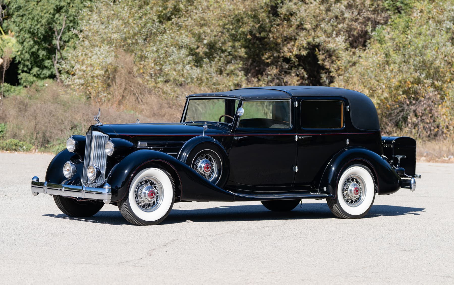 1935 Packard Twelve Model 1207 Town Car sold for $115,500