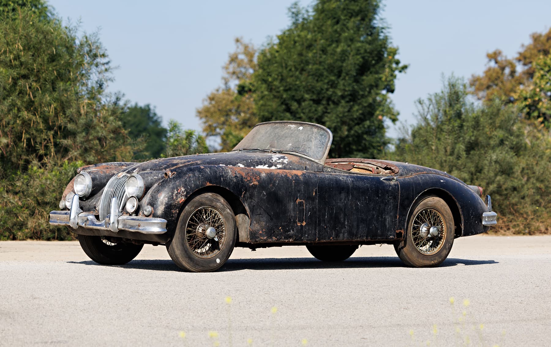 1959 Jaguar XK150 S 3.4-Litre Roadster sold for $49,500