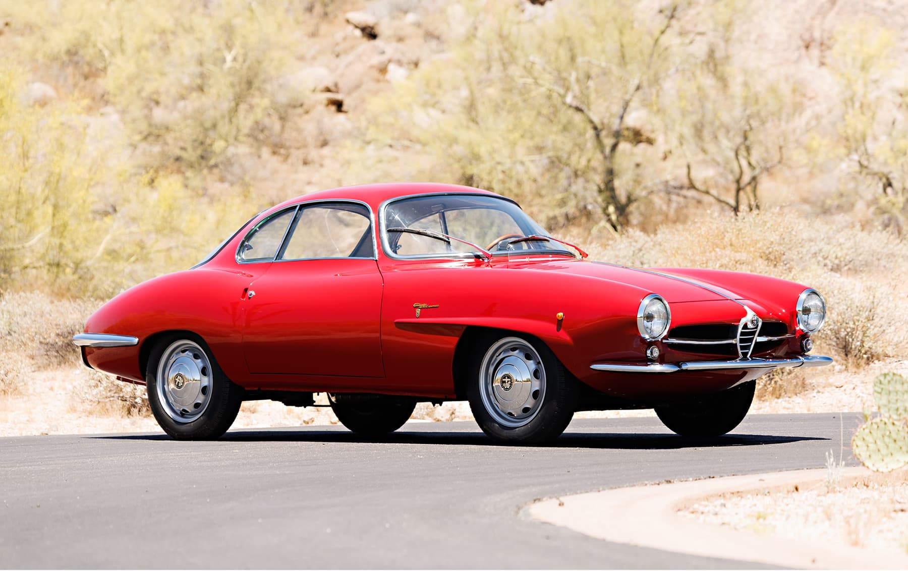 1960 Alfa Romeo Giulietta Sprint Speciale sold for $117,600