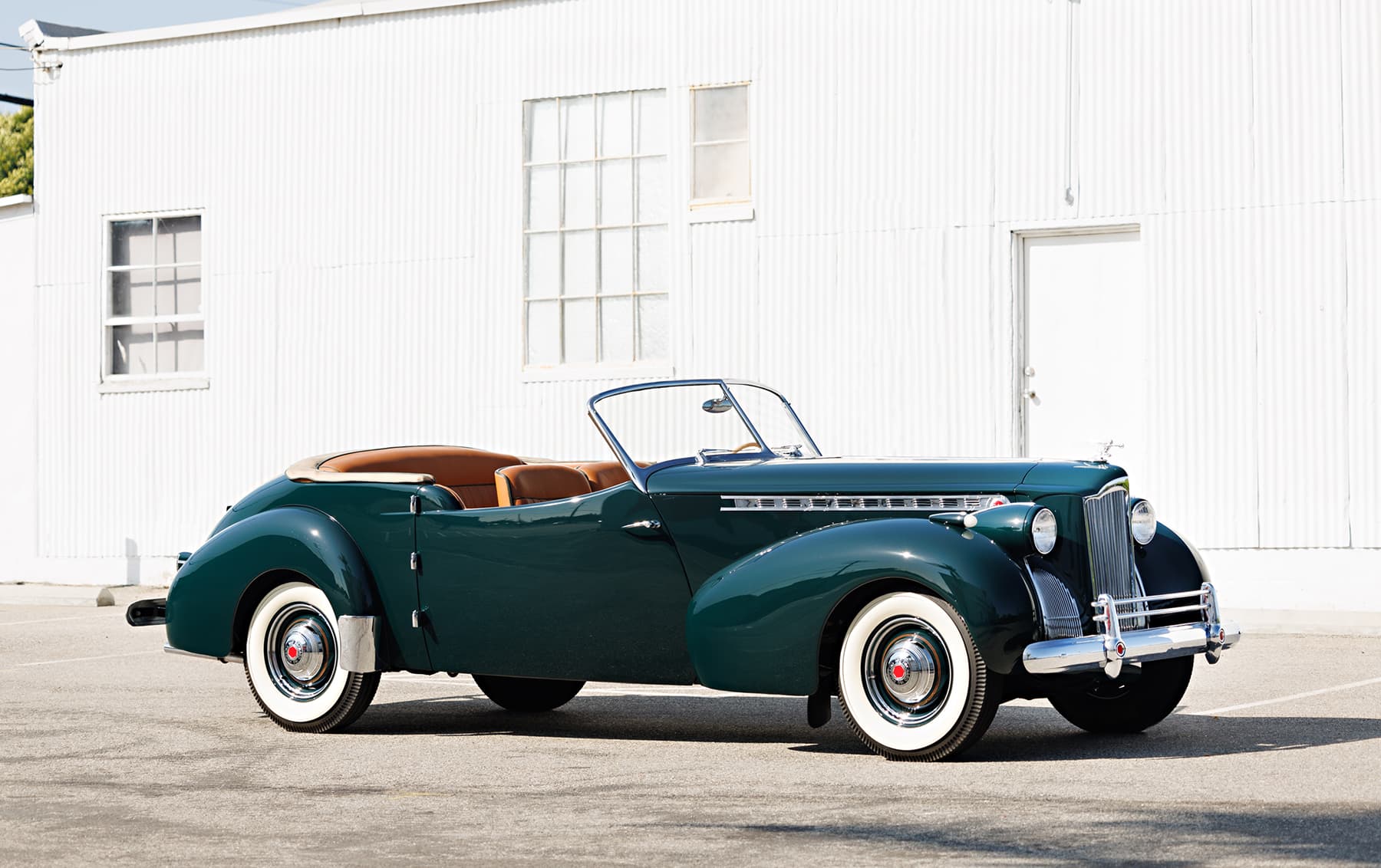 1940 Packard Super 8 160 1803 Convertible Victoria sold for $335,000