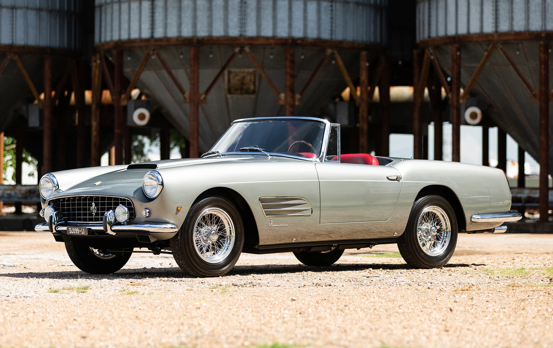1960 Ferrari 250 GT Series II Cabriolet sold for $1,300,000
