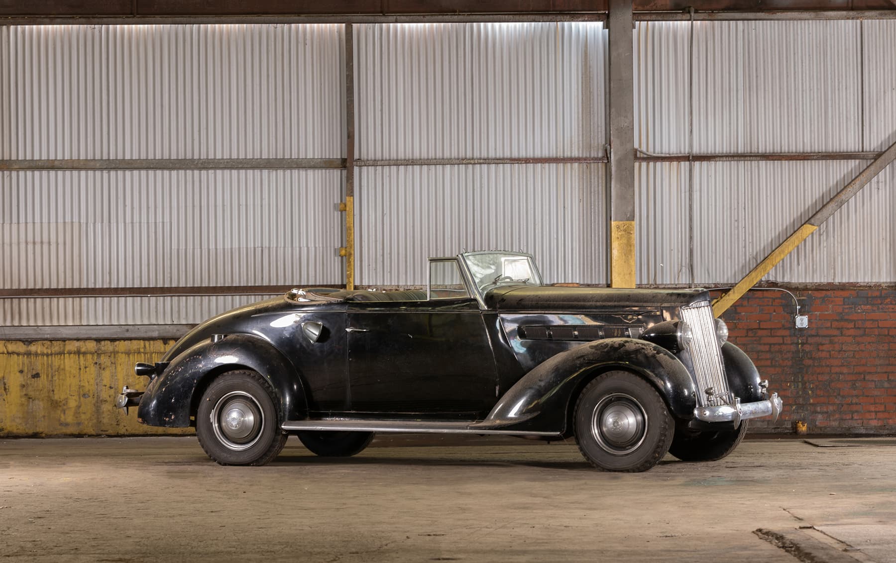 1937 Packard Six 115-C Convertible Coupe sold for $25,760