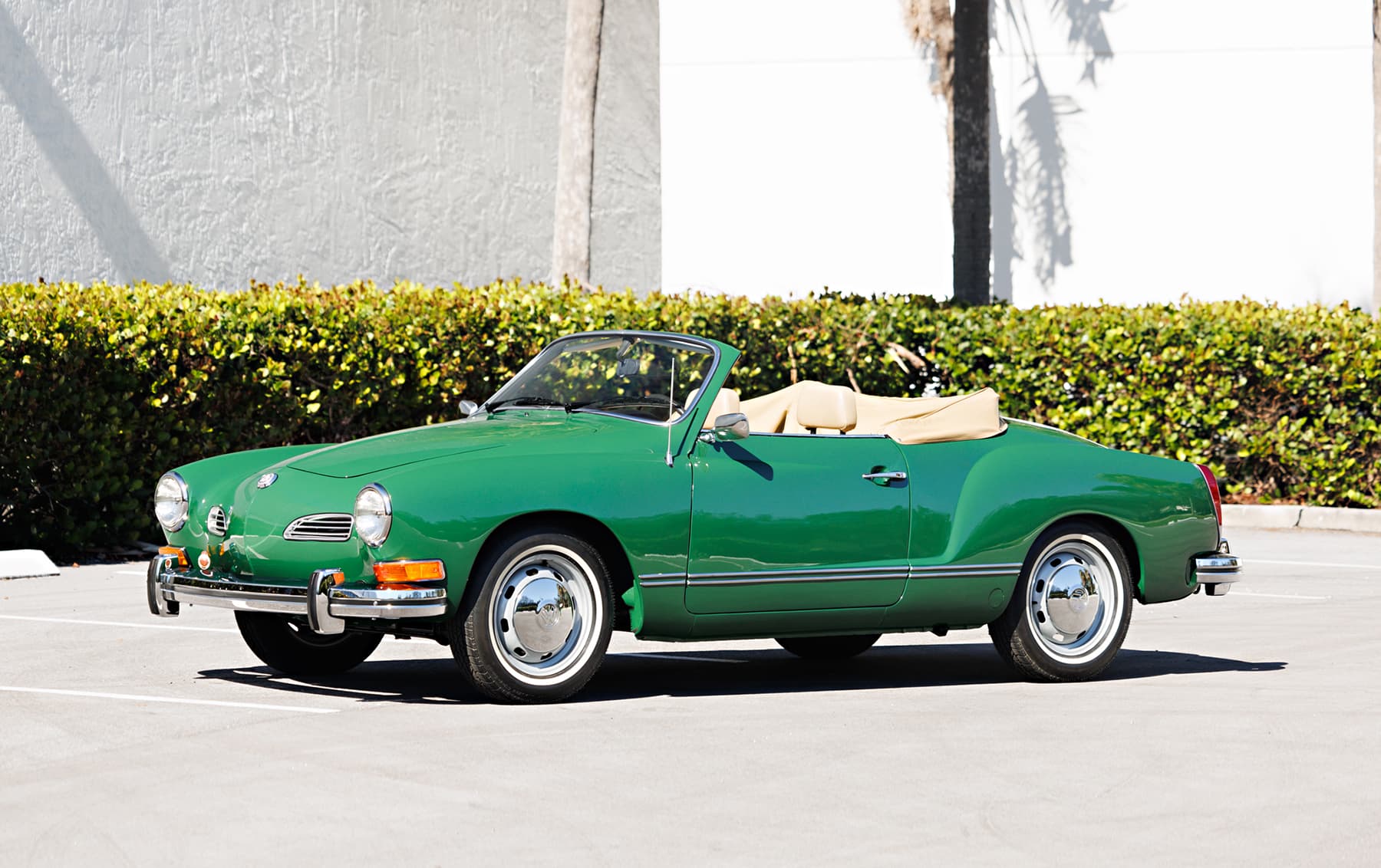 1974 Volkswagen Karmann Ghia Convertible sold for $56,000