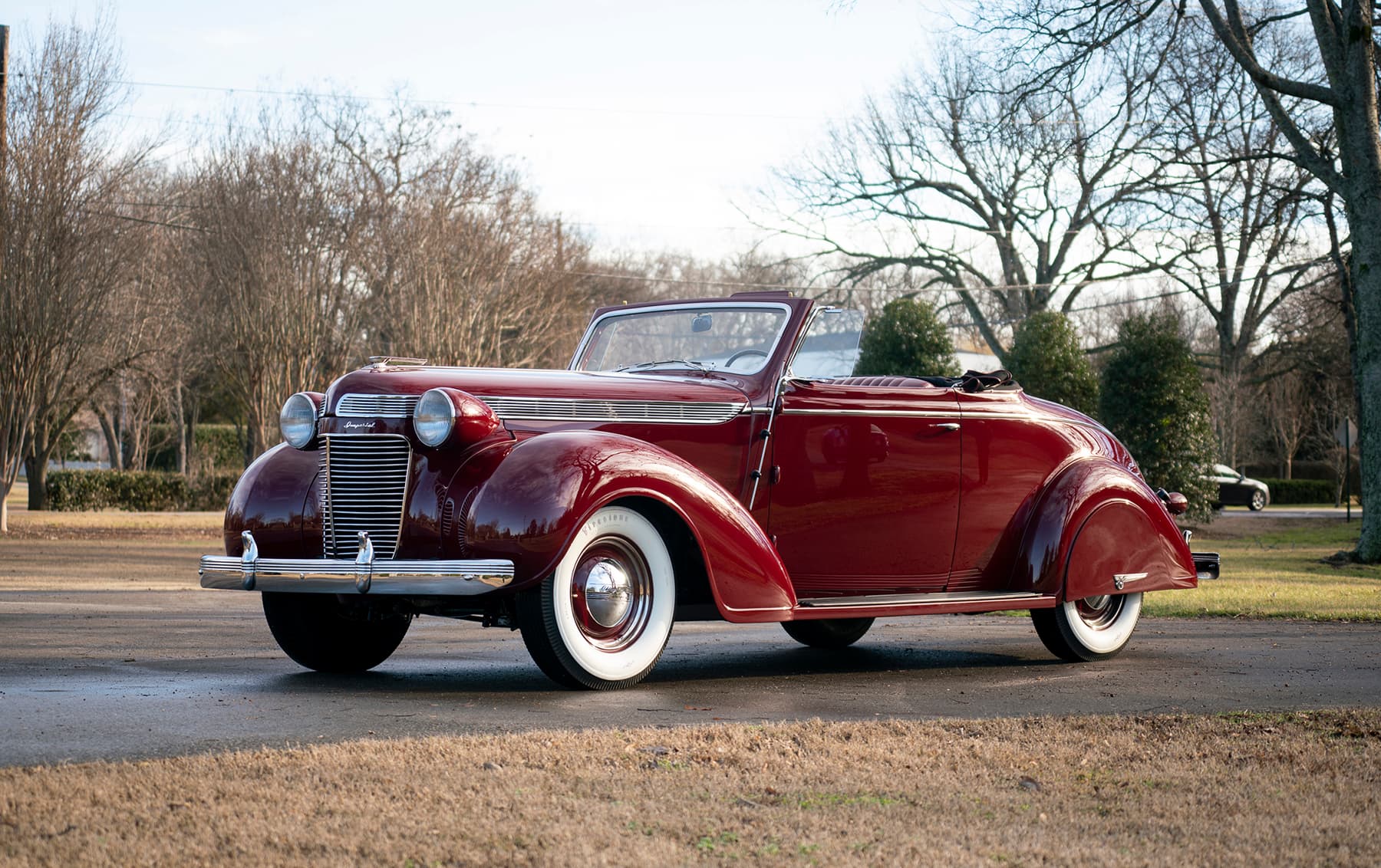 1937 Chrysler C-14 Imperial Convertible Coupe sold for $140,000