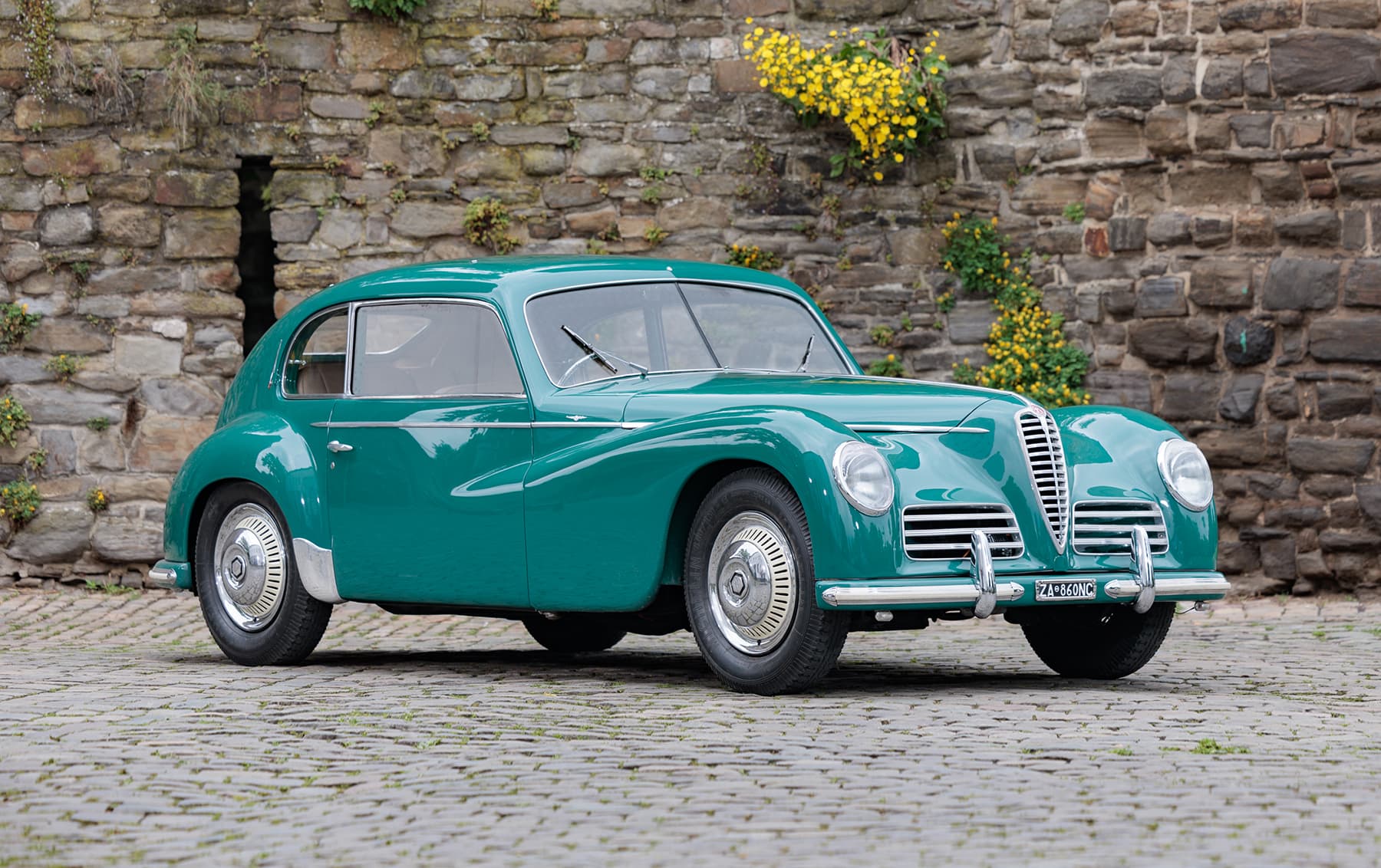 1949 Alfa Romeo 6C 2500 Sport Freccia d’Oro sold for $0
