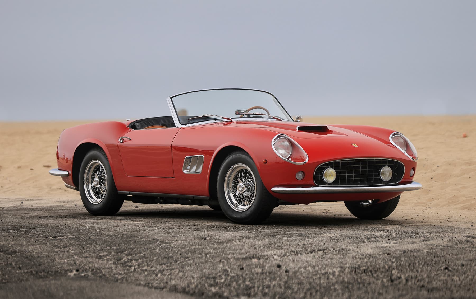 1961 Ferrari 250 GT SWB California Spider sold for $0