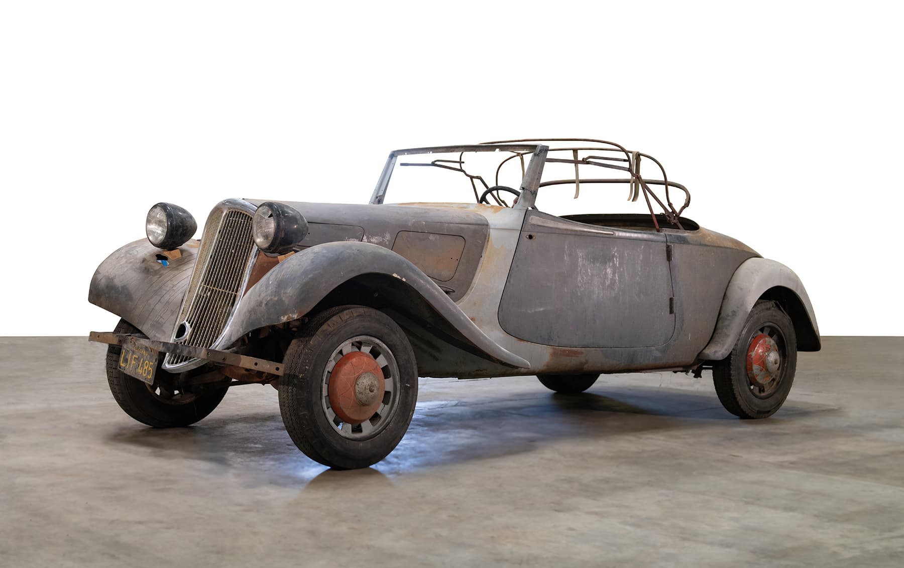 1938 Citroen 11CV Traction Avant 'Challenger' Roadster sold for $19,040