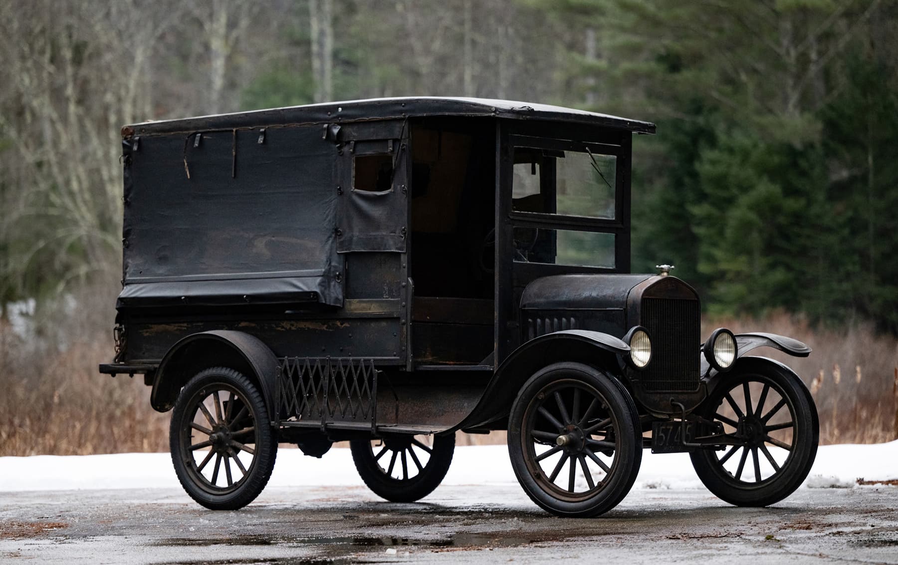 1923 Ford Model T Six-Post Express sold for $26,880