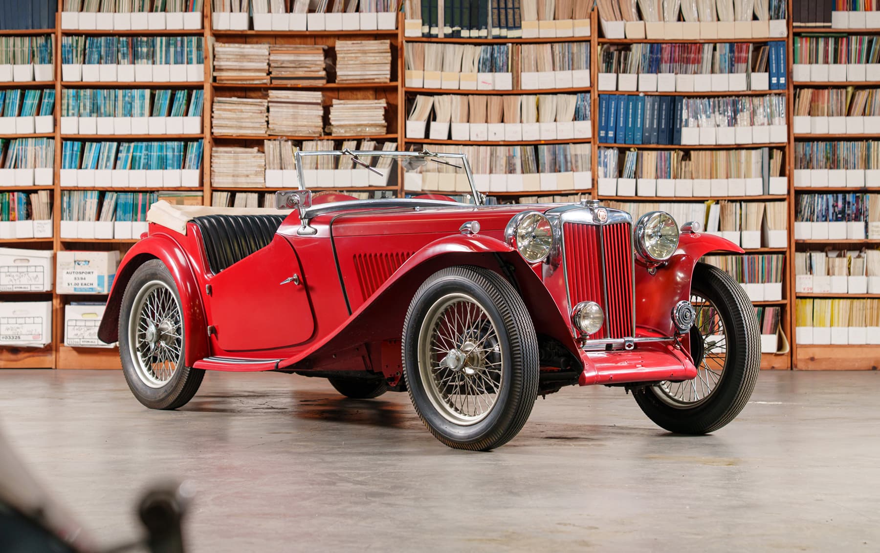 1949 MG TC sold for $14,560