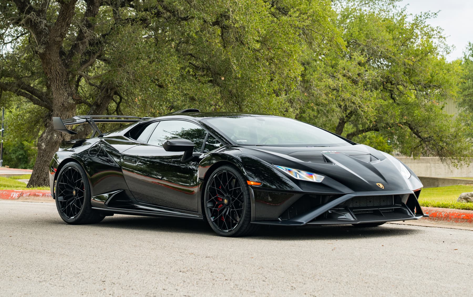 2021 Lamborghini Huracán STO sold for $292,500