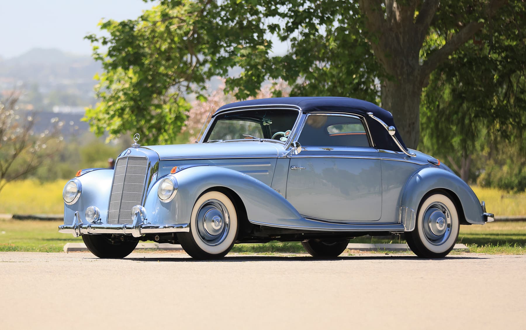 1952 Mercedes-Benz 220 Cabriolet A sold for $156,800