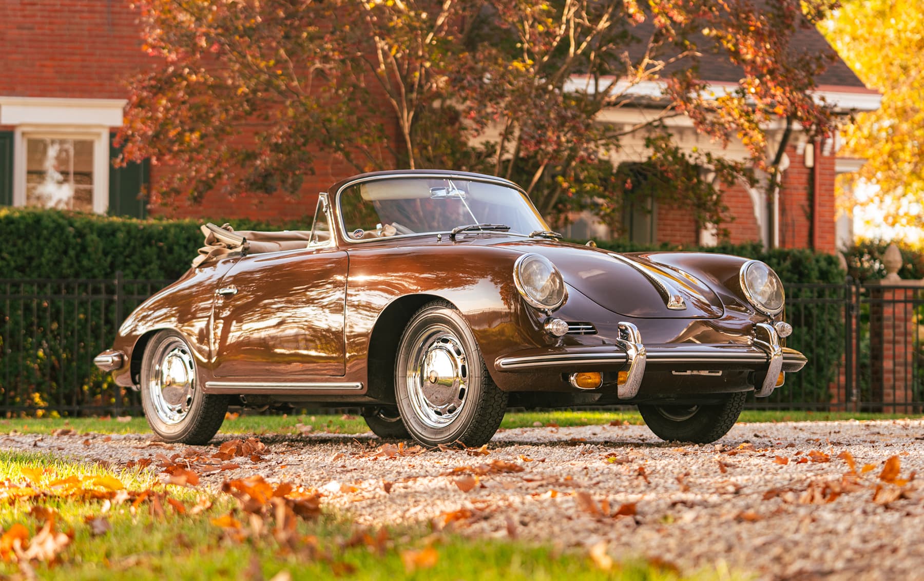 1964 Porsche 356 C Cabriolet sold for $126,000