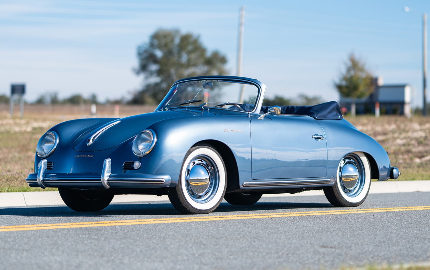 1956 Porsche 356 A 'European' Cabriolet sold for $252,000