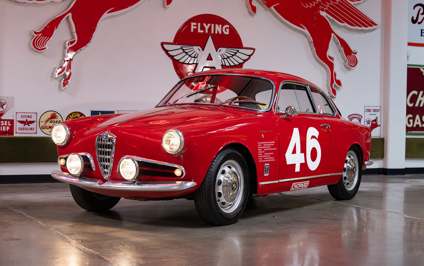 1956 Alfa Romeo Giulietta Sprint Veloce Alleggerita sold for $168,000