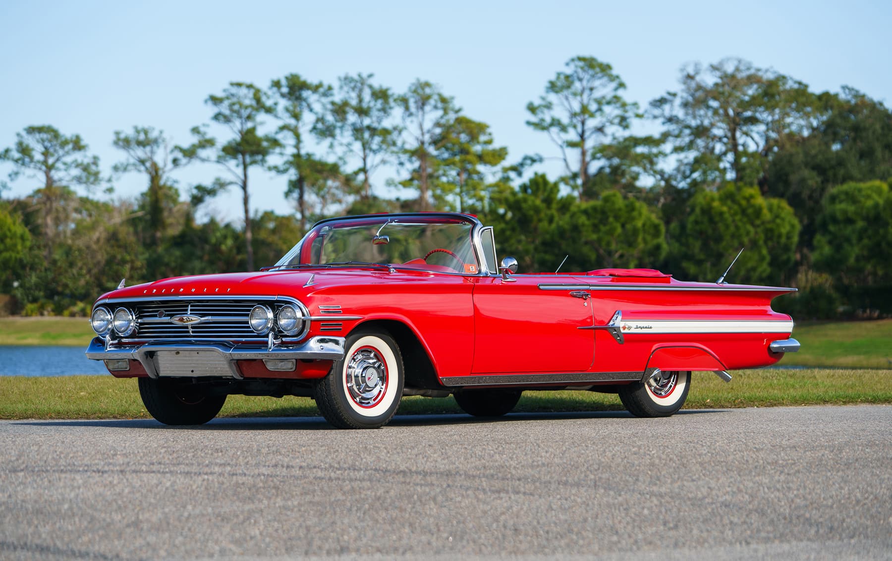 1960 Chevrolet Impala Convertible sold for $109,200