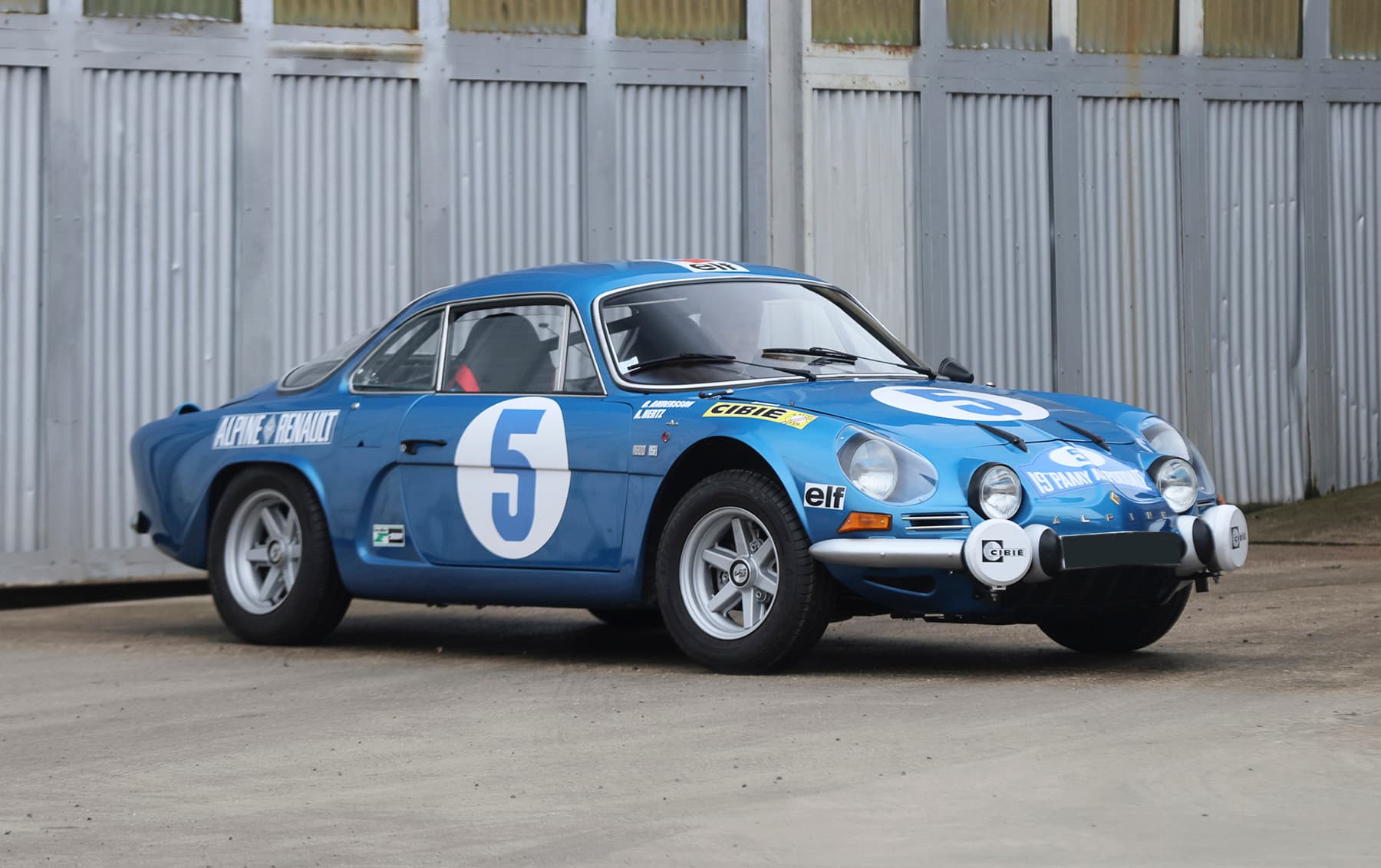 1971 Alpine A110 1600 S Group 4 sold for $241,250