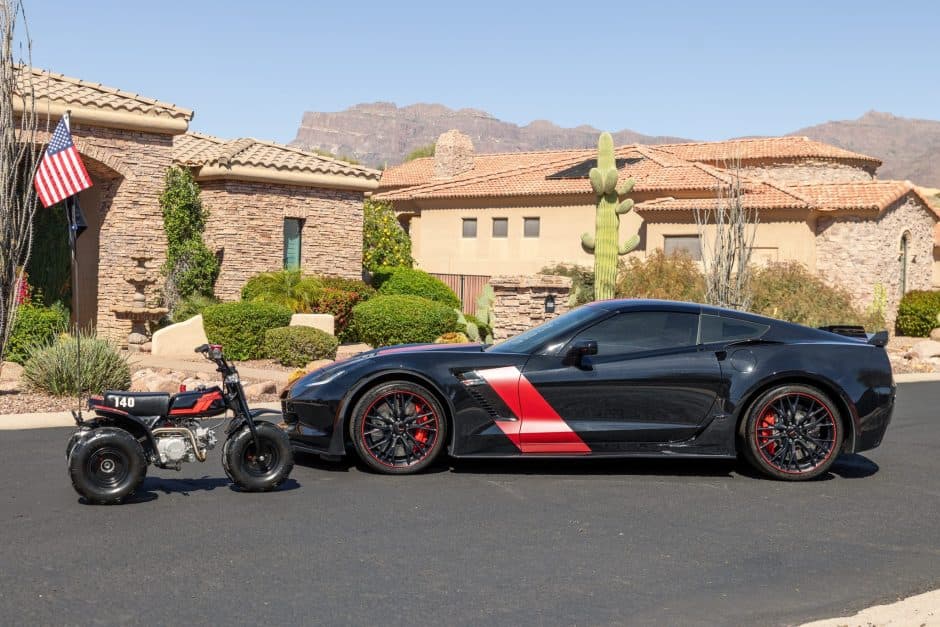 2017 Chevrolet Corvette C7 Z06 sold for $72,500