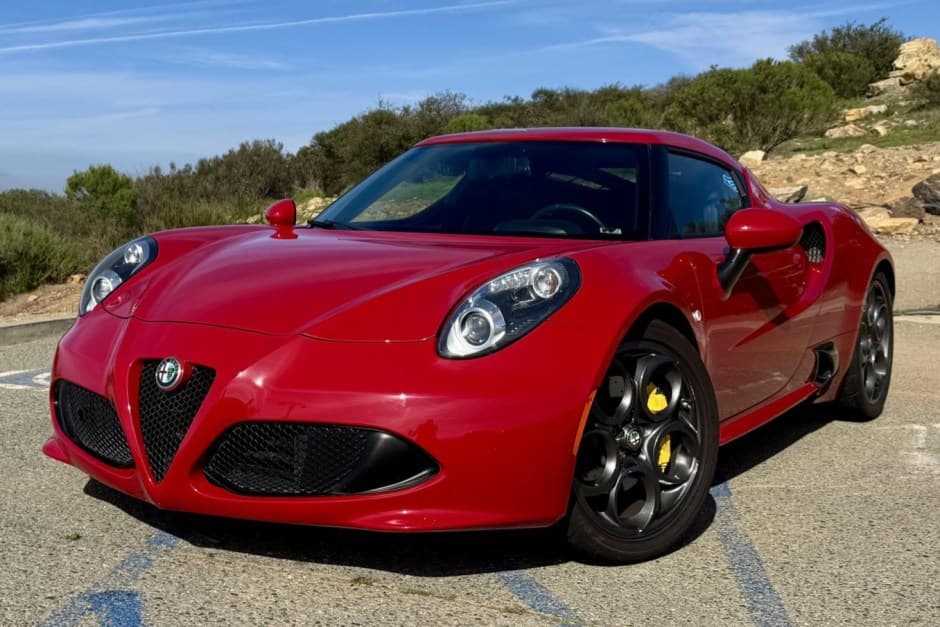 2015 Alfa Romeo 4C sold for $47,000