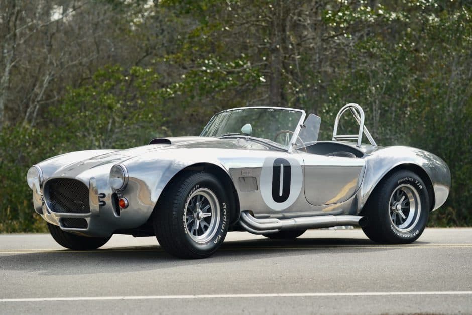 0 Shelby Cobra Replica sold for $155,000
