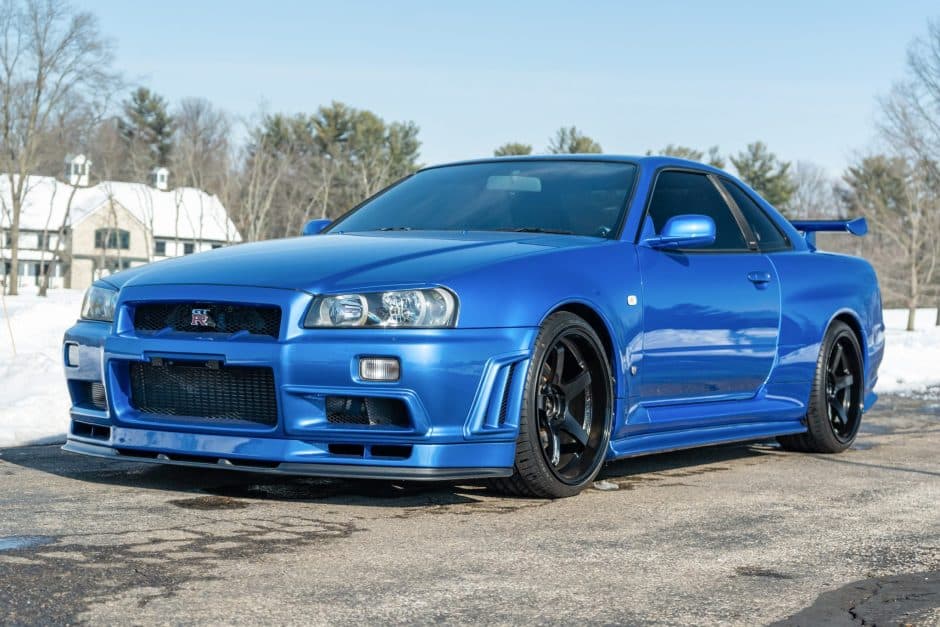 1999 Nissan R34 Skyline sold for $170,000