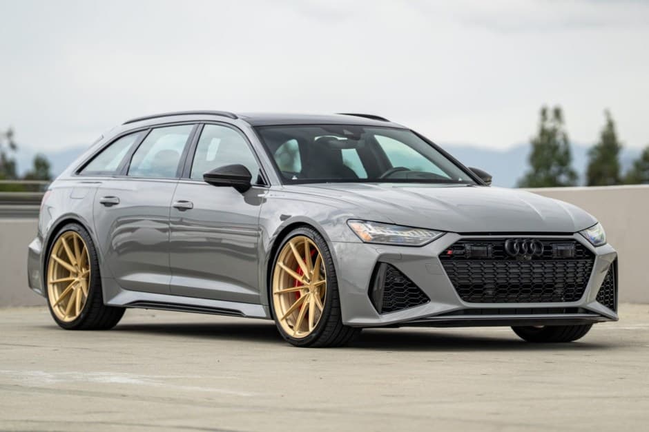 2021 Audi C8 RS6 sold for $105,500