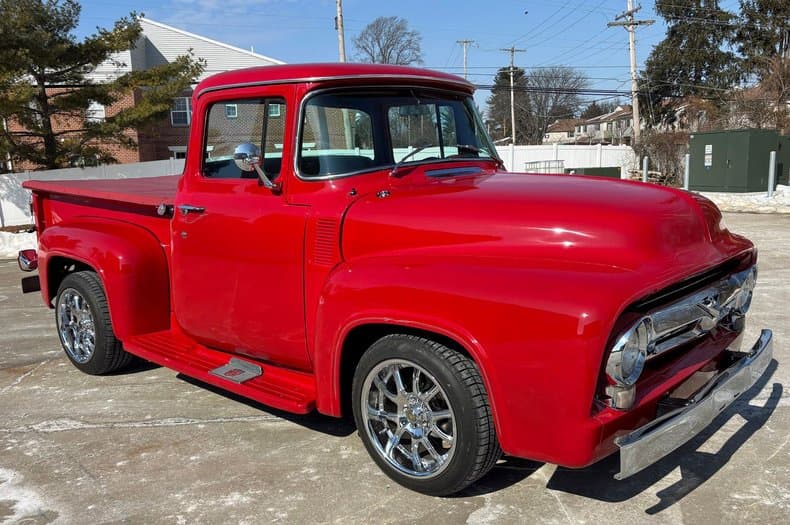 1956 Ford F-100 1/2 Ton Custom sold for $43,050