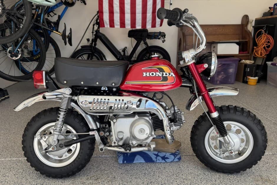 1978 Honda Z50 sold for $3,077